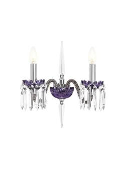 ARLEQUIN APPLIQUE 2L FLANELLE VIOLET