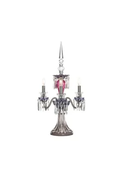 ARLEQUIN CANDÉLABRE 3L AMÉTHYSTE VIOLET FLANELLE