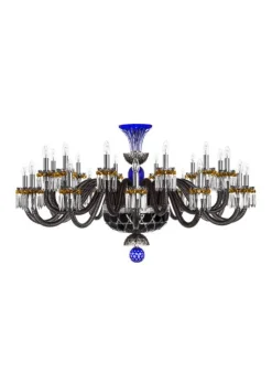 ARLEQUIN HORIZ LUSTRE 24L BLEU CLAIR BLEU FONCÉ FLANELLE
