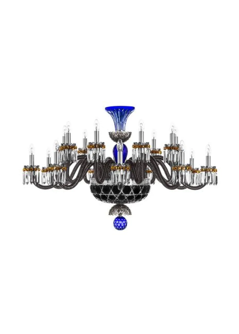 ARLEQUIN HORIZ LUSTRE18L BLEU CLAIR BLEU FONCÉ FLANELLE