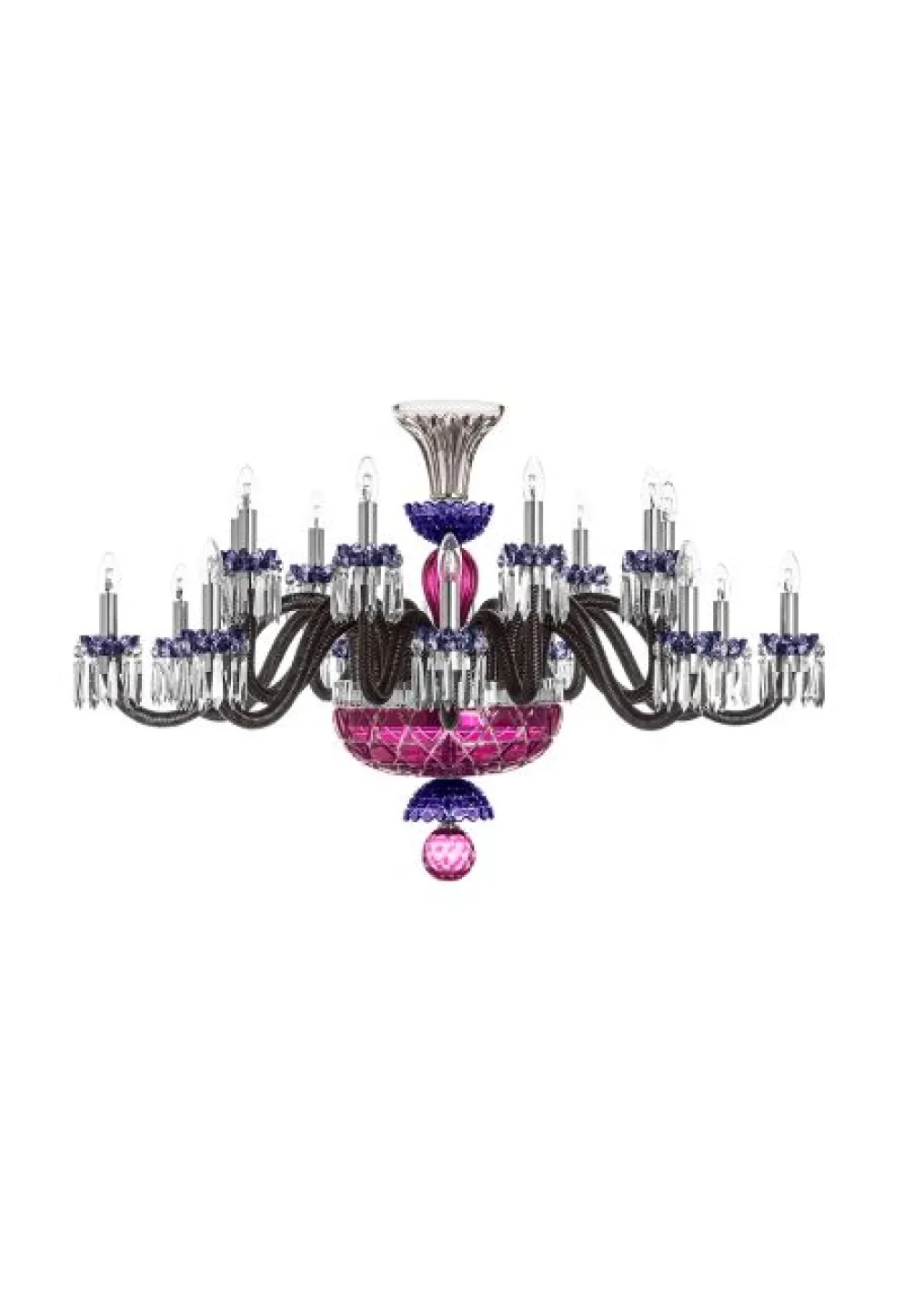 ARLEQUIN HORIZ LUSTRE18L BLEU CLAIR BLEU FONCÉ FLANELLE