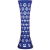 BAGATELLE VASE H500 EMAIL BLEU FONCE