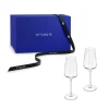 Coffret de 2 verres à vin : Un coffret d'exception avec 2 pièces en cristal