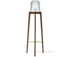 FOLIA LAMPADAIRE BOIS FONCE