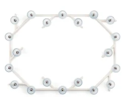 FOLIA MODULE APPLIQUE 20L OVALE BOIS BLANC