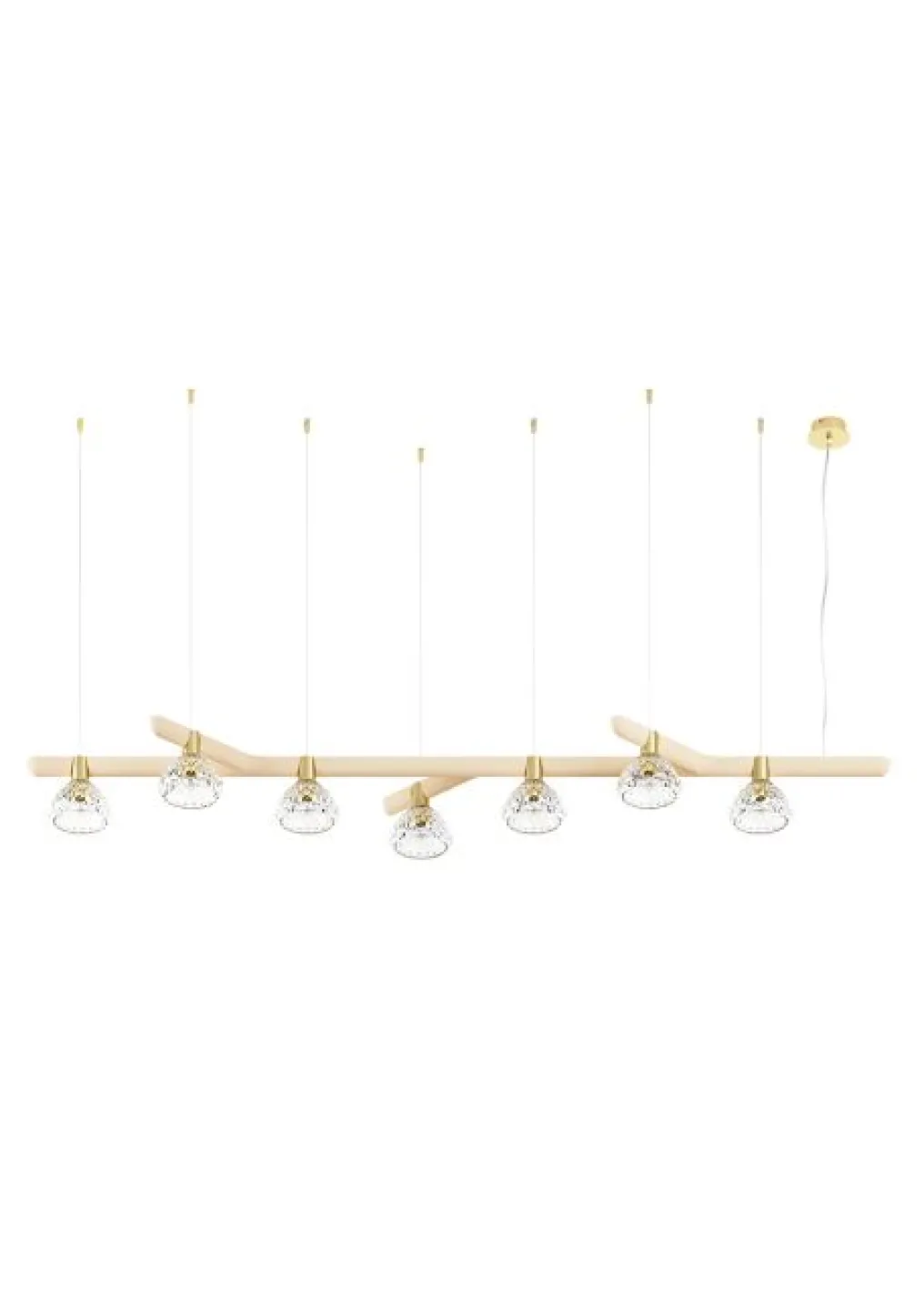 FOLIA MODULE SUSPENSION 7L LINÉAIRE BOIS BLANC