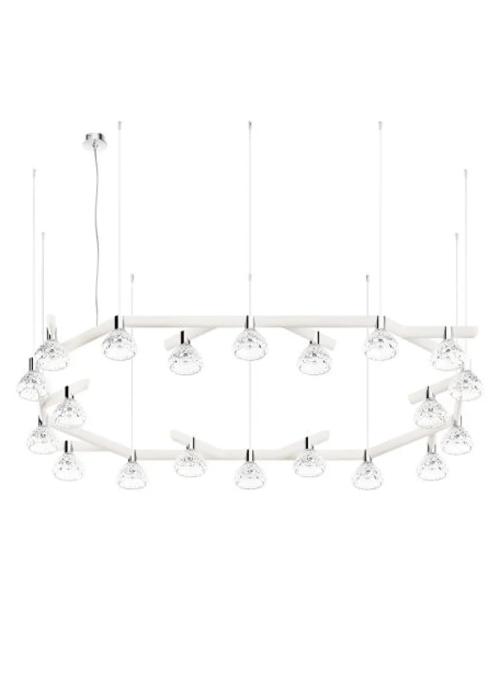FOLIA MODULE SUSPENSION 20L OVALE BOIS CLAIR