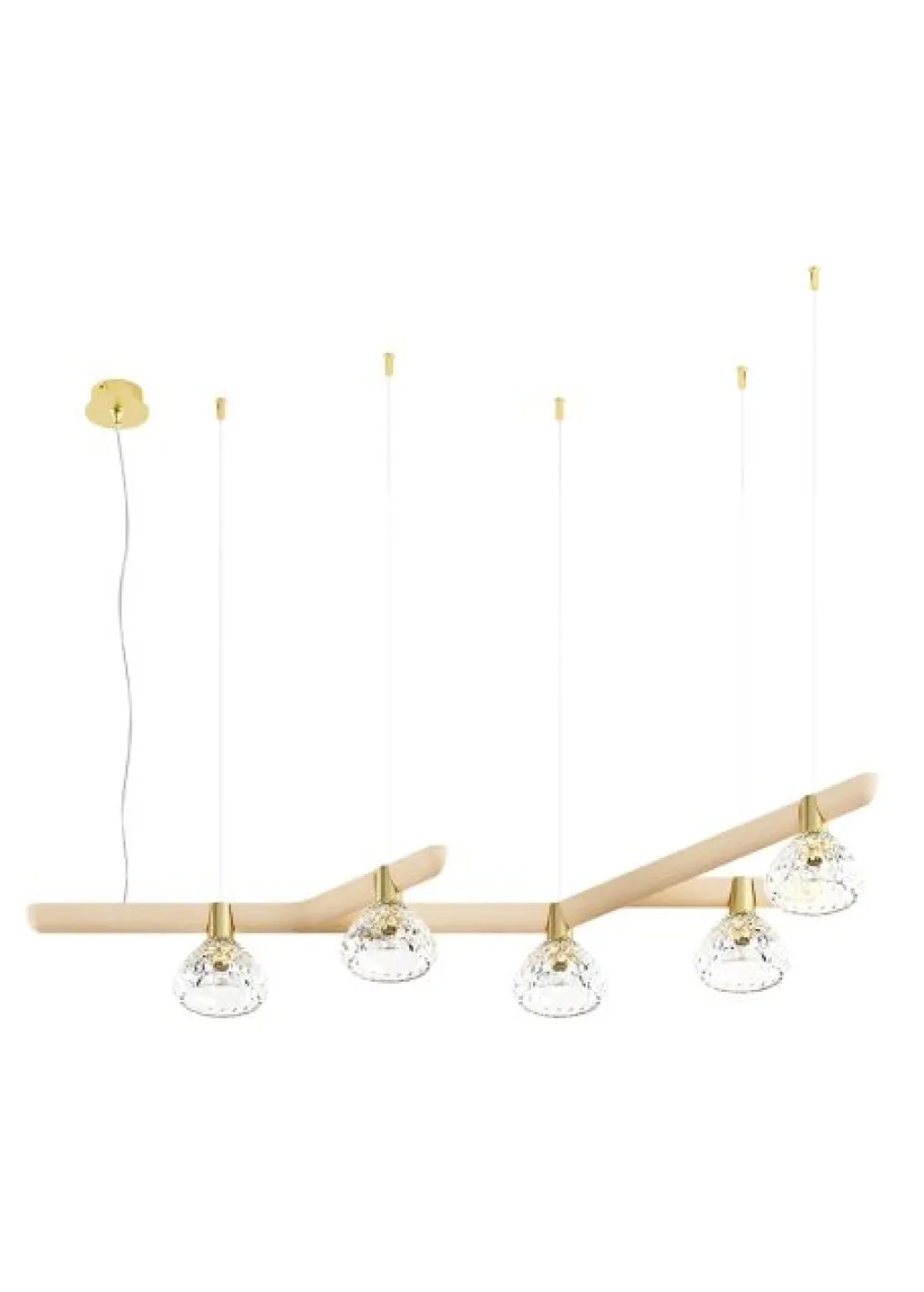 FOLIA MODULE SUSPENSION 5L 45° BOIS FONCÉ