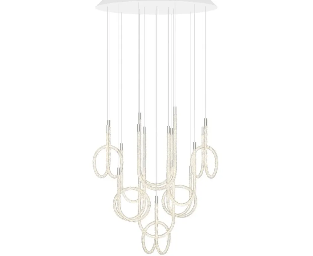 Lustre 10 lumières : éclairez votre espace contemporain