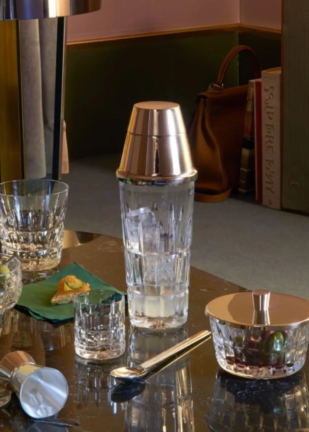 MANHATTAN COFFRET MIXOLOGY SHAKER + JIGGER + CUILLERE