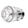 MATRICE APPLIQUE IP44 1L FINITION INOX POLI