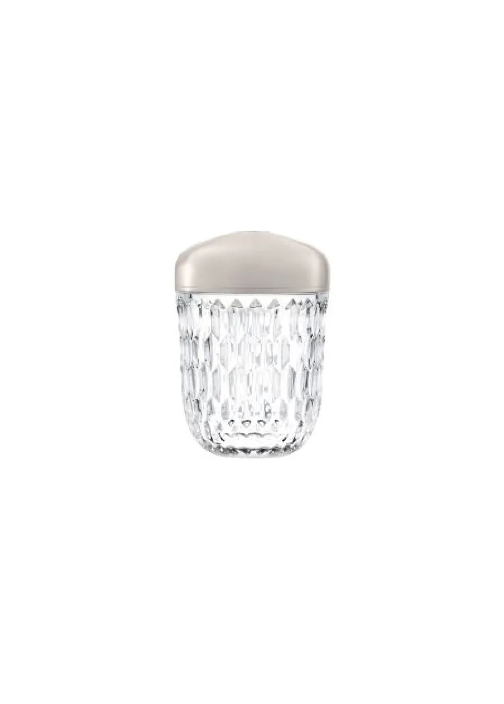 Mini baladeuse finition argentée : choisissez Saint-Louis et sa lampe en cristal