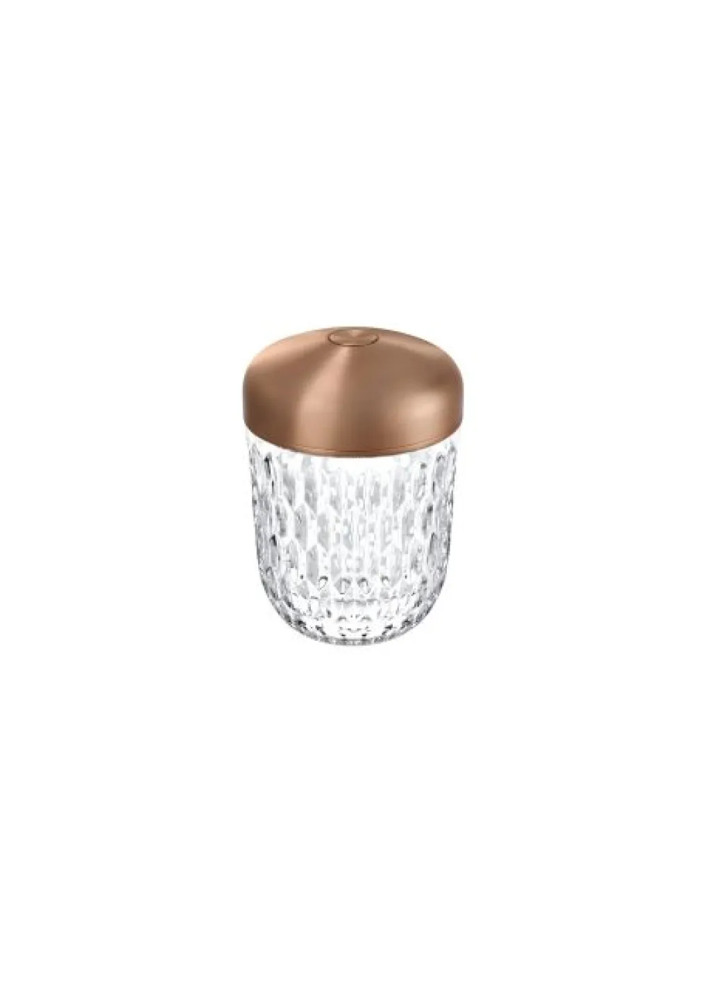 Mini baladeuse finition cuivrée : offrez-vous la lampe Saint-Louis en cristal