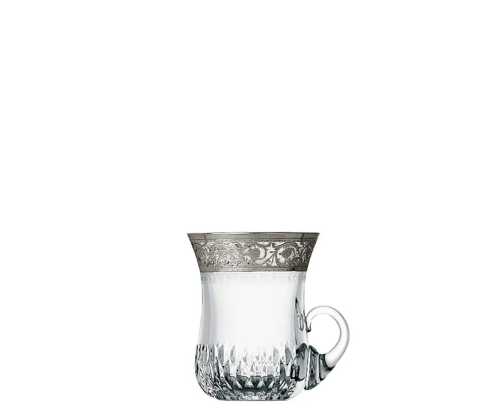 THISTLE PLATINE TASSE À THÉ À ANSE