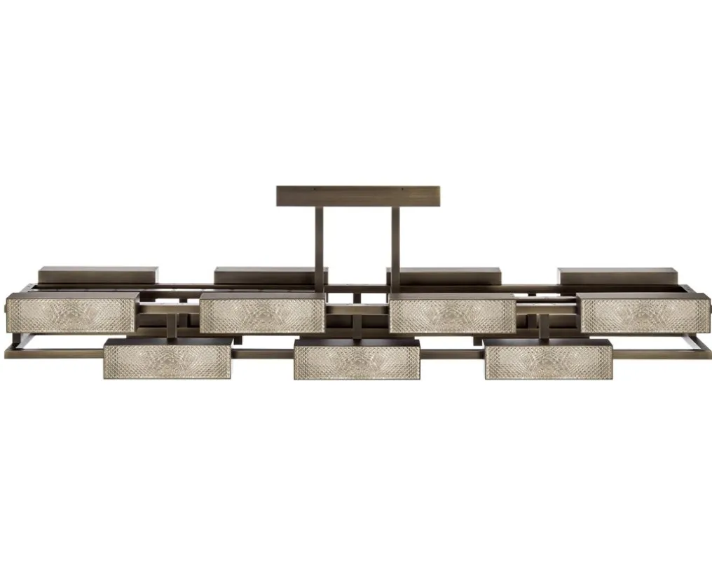 VIBRATION LUSTRE 14L FINITION BRONZE